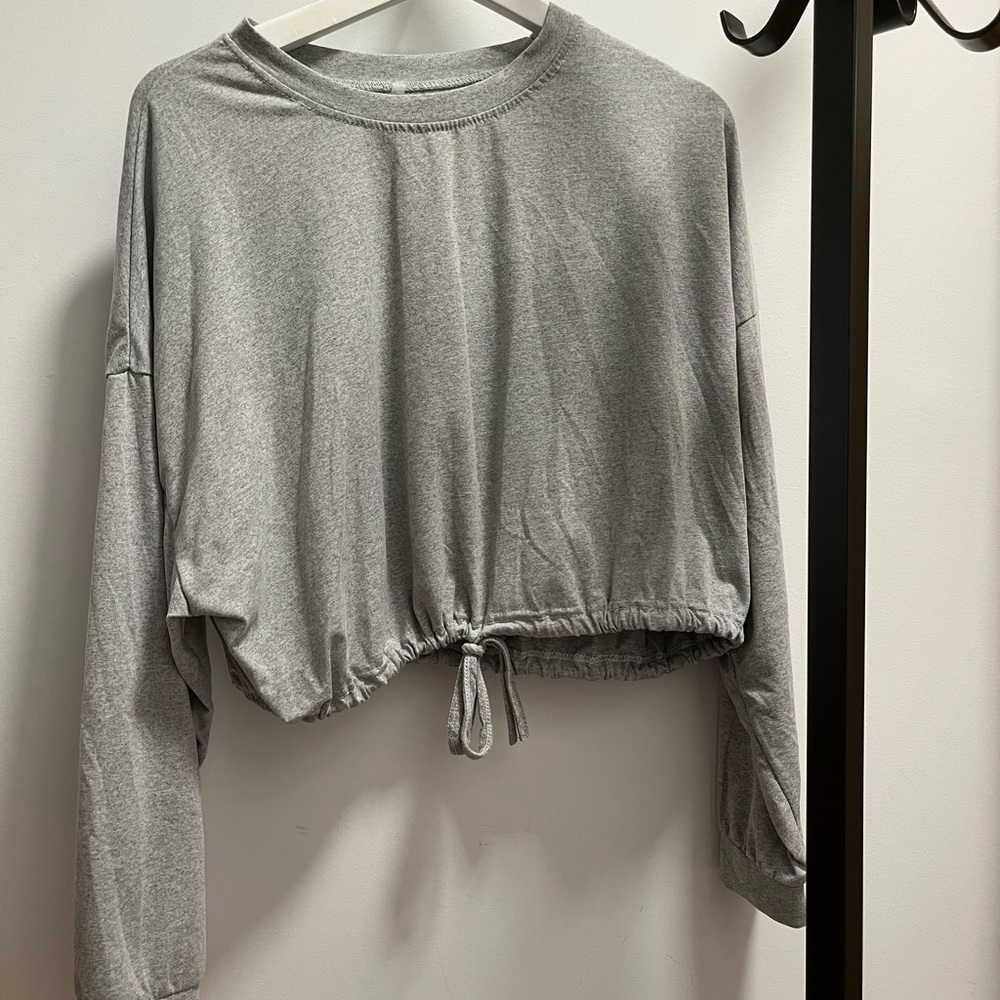 T shirt with drawstring